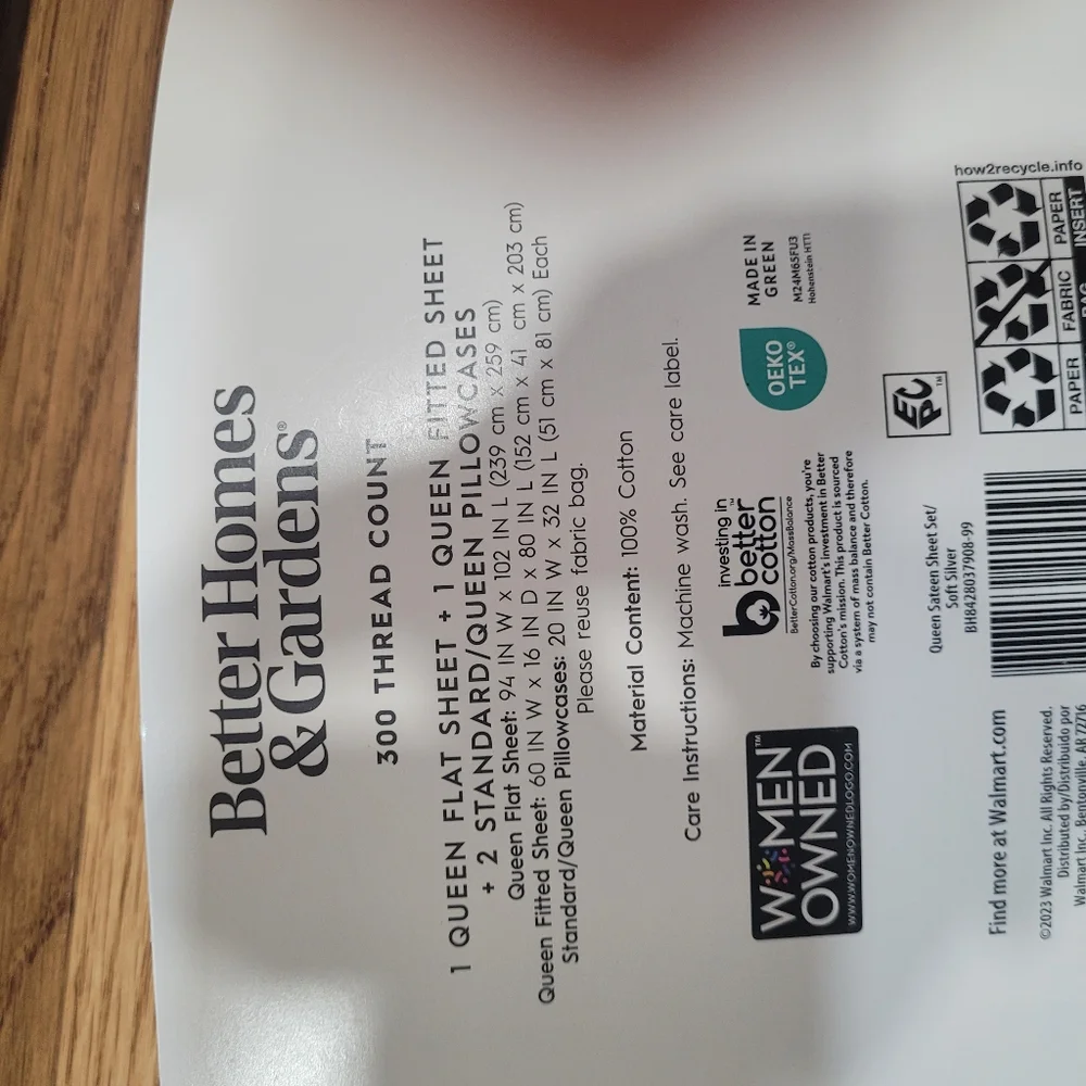 COPY - NEW FLAT SHEET QUEEN SIZE - Picture 2 of 5